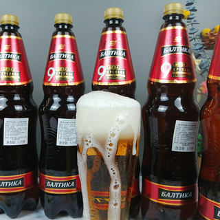 Baltika 波罗的海啤酒9号 1.35L*6桶