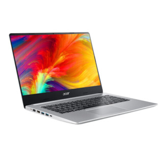 acer 宏碁 蜂鸟 FUN 14.0英寸 轻薄本 银色 (酷睿i5-10210U、MX250、8GB、512GB SSD、1080P、IPS、60Hz）