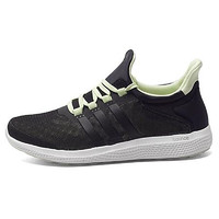 adidas 阿迪达斯 CC Sonic Bounce w 女子跑鞋 S78253 黑白/荧光绿 38.5