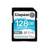 Kingston 金士顿 128GB SD存储卡 U3 V30 相机内存卡 高速sd卡大卡