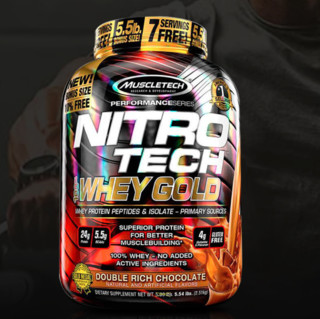 MUSCLETECH 肌肉科技 乳清蛋白粉 草莓味 5.53磅