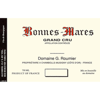 DOMAINE G. ROUMIER 卢米酒庄 卢米酒庄波内玛尔黑皮诺干型红葡萄酒 2014年