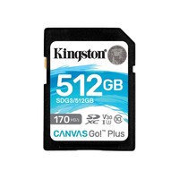 Kingston 金士顿 CANVAS GO! PLUS SDXC存储卡 512GB