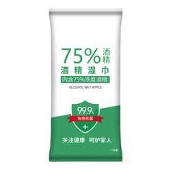 PLAYBOY 花花公子 75%酒精湿巾 20片