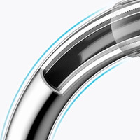 diiib 大白 DXRG001 PVC花洒软管 银白色