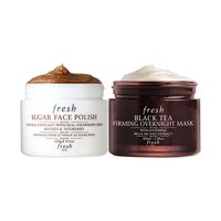 fresh 馥蕾诗 红茶抗皱紧致系列护肤套装 (澄糖亮颜磨砂面膜125g+睡眠面膜100g)