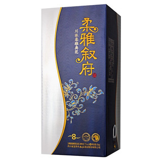 XUFU 叙府 柔雅XUFU 叙府 8 53%vol 兼香型白酒 450ml 单瓶装