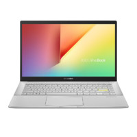 ASUS 华硕 VivoBook14 X 2020款 14.0英寸 轻薄本 梦幻白(酷睿i5-10210U、MX250、8GB、512GB SSD、1080P、IPS）