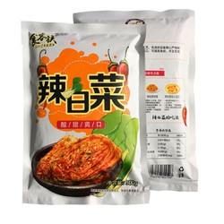 食客族  韩式泡菜辣白菜 500g*5袋