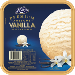 玛琪摩尔新西兰进口冰淇淋大桶装muchmoore生鲜雪糕冰棍冰激淋 香草味 2000ml/家庭装