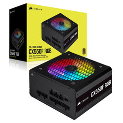 USCORSAIR 美商海盗船 CX550F RGB  550W 全模组电源