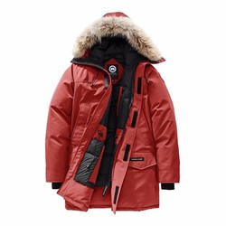 加拿大鹅 CANADA GOOSE 男士枫叶红Fusion Fit版 Langford 派克大衣羽绒服 2062MA 809 S