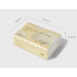 babycare 婴儿纸巾云柔巾 108抽*18包