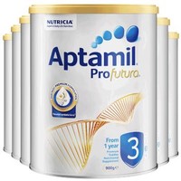 Aptamil 爱他美 白金系列 婴幼儿配方奶粉 3段 900g 6罐