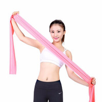 安步 瑜伽弹力带 运动伸展带拉力带 力量训练阻力带拉力绳 买一送一 紫色