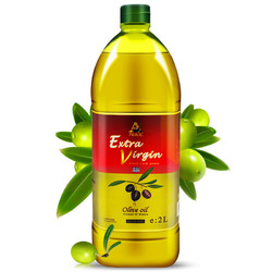 阿格利司（AGRIC）特级初榨橄榄油2L 希腊原装进口 家庭桶装食用油