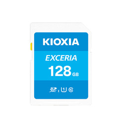 KIOXIA 铠侠 极至瞬速系列 EXCERIA SD存储卡 128GB（UHS-I、C10）