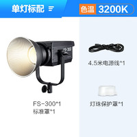 南冠（Nanguang）FS300常亮补光灯led摄影灯直播录像拍照柔光灯人像影室视频灯拍摄打光灯 FS300 3200K