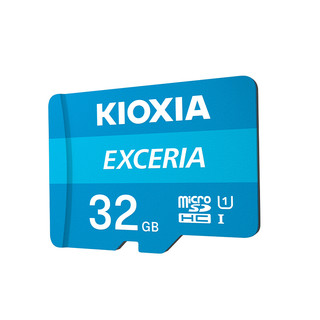 KIOXIA 铠侠 极至瞬速系列 Micro-SD存储卡 32GB（UHS-I、U1）