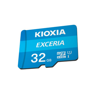 KIOXIA 铠侠 极至瞬速系列 Micro-SD存储卡 32GB（UHS-I、U1）