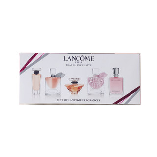 LANCOME 兰蔻 女士浓香水套装 EDP (璀璨爱恋5ml+奇迹5ml+梦魅情迷5ml+珍爱7.5ml+美丽人生4ml)