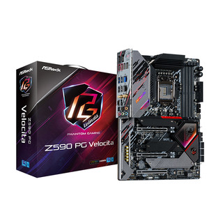 ASRock 华擎 Z590 PG Velocita ATX主板（intel LGA1200、Z590）