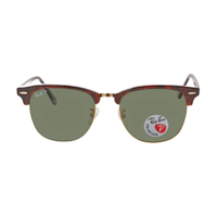 Ray-Ban 雷朋 男女款太阳镜 RB3016F 990/5855 绿色 55mm