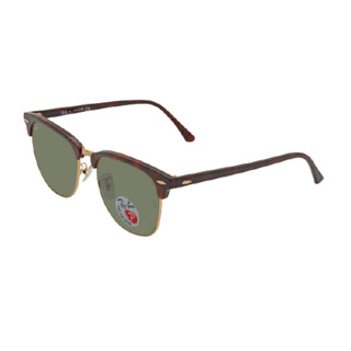 Ray-Ban 雷朋 男女款太阳镜 RB3016F 990/5855 绿色 55mm