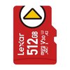 Lexar 雷克沙 PLAY系列 Micro-SD存储卡 512GB（UHS-I、V30、U3、A2）