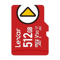Lexar 雷克沙 PLAY系列 Micro-SD存储卡 512GB