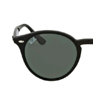 Ray-Ban 雷朋 男士太阳镜 RB2180F 601/71 黑色框绿色片 49mm