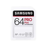 SAMSUNG 三星 PRO PLUS系列 SD存储卡 64GB(UHS-I、U3)
