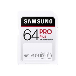 SAMSUNG 三星 PRO PLUS系列 SD存储卡 64GB（UHS-I、U3）