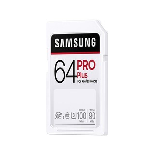 SAMSUNG 三星 PRO PLUS系列 SD存储卡 64GB（UHS-I、U3）
