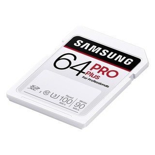 SAMSUNG 三星 PRO PLUS系列 SD存储卡 64GB（UHS-I、U3）