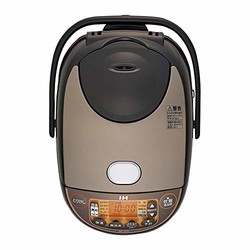 ZOJIRUSHI 象印 NP-VZ10-TA 电饭煲 IH 型 烹饪 黑色厚锅 棕色 5.5合( 0.96L）需配变压器