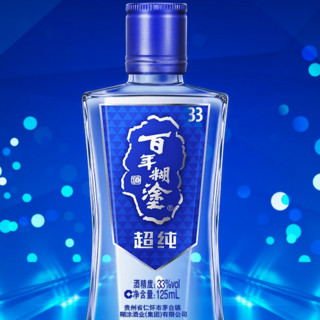 百年糊涂 超纯 33%vol 白酒