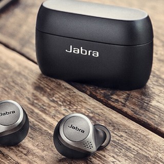 Jabra 捷波朗 Elite 75t 无线快充版 入耳式真无线蓝牙降噪耳机 钛黑色