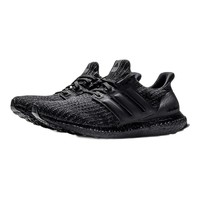 adidas 阿迪达斯 Ultra Boost 4.0 中性跑鞋 EH1420 纯黑色 45