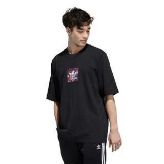 adidas 阿迪达斯 CNY Graphic Tee 男子运动T恤 H09193 黑色 M