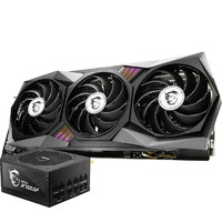 MSI 微星 魔龙 RTX 3070 GAMING X TRIO 8G 超频版 含电源 金牌 750W