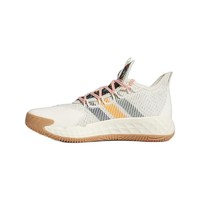 adidas 阿迪达斯 PRO BOOST GCA Low 男子篮球鞋 FX9242 粉白/学院藏青蓝/绿/黄 42