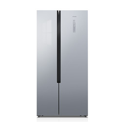 SIEMENS 西门子 BCD-530W(KX53NA41TI) 风冷对开门冰箱 530L 银色