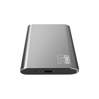 EAGET 忆捷 M1 USB 3.1 移动固态硬盘 Type-C 128GB 银灰色