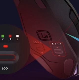 A4TECH 双飞燕 V8M Max 有线鼠标 10000DPI RGB 暗夜骑士
