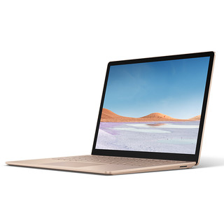 Microsoft 微软 Surface Laptop 3 13.5英寸 轻薄本 砂岩金(酷睿i5-1035G7、核芯显卡、8GB、256GB SSD、2.2K、PixelSense触摸显示屏、V4C-00078)