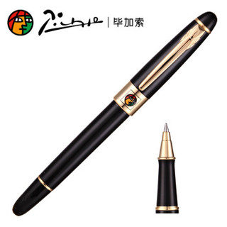毕加索（pimio）钢笔/宝珠笔 PS-89慕尼黑爵士金笔 14K金笔尖 男女士商务签字笔 89纯黑宝珠笔