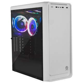 Tt（Thermaltake）启航者S5 白色 机箱水冷电脑主机