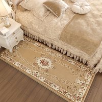 欧式典雅地毯地垫厚度适中柔软耐用防滑防潮门厅地垫床边卧室地毯