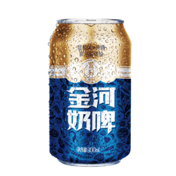 金河  奶啤  易拉罐装   300ml*2罐